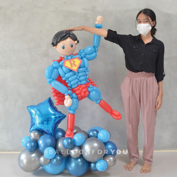 Balloon Art Superman