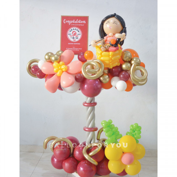 Standee Balloon Art - Grand Opening