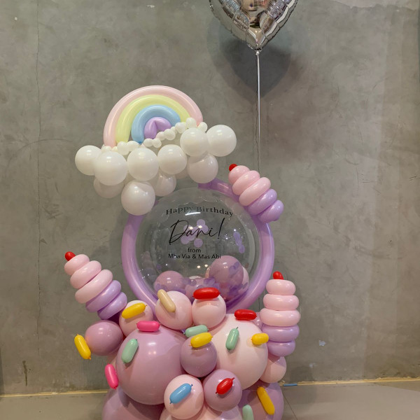 Ballon Cake Custom