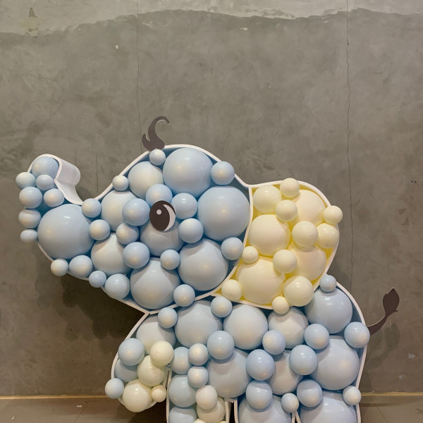 Elephant Mosaic Balloon