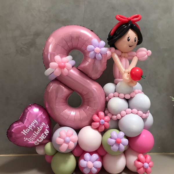 Snow White Balloon Art Configuration