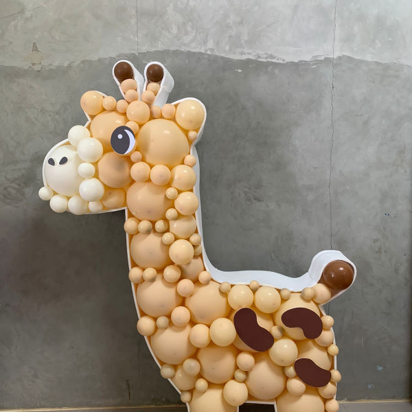 Giraffe Mosaic Balloon 