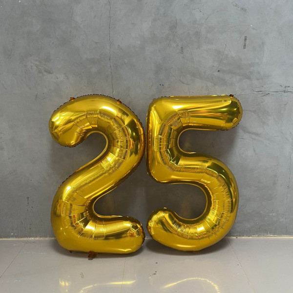 Balloon Foil Number - Non Helium 