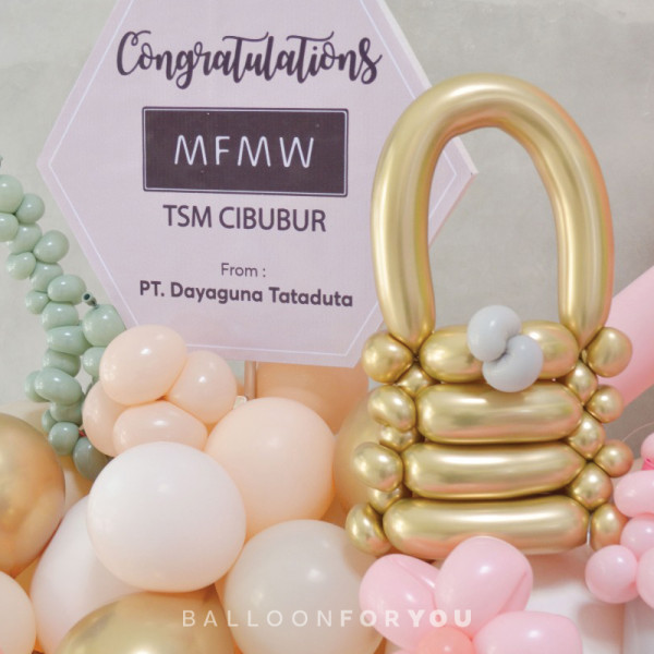 Customize Standee Balloon Art