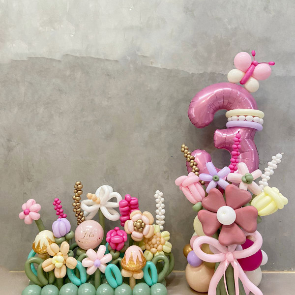 Configuration Mini Garden and Flower Number 