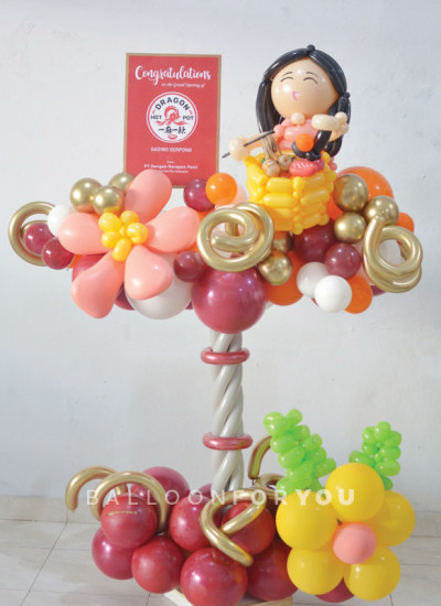 Standee Balloon Art - Grand Opening