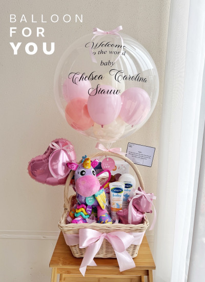Welcome Baby Parcel Sweet Basket