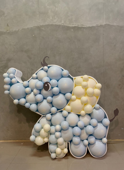 Elephant Mosaic Balloon