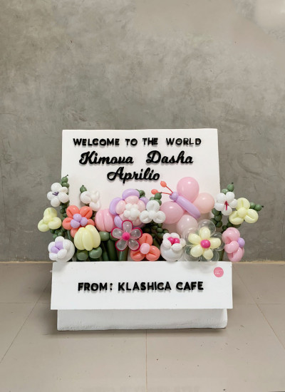 Standee Flower Box 