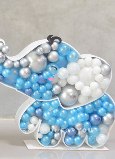 Elephant Mosaic Balloon