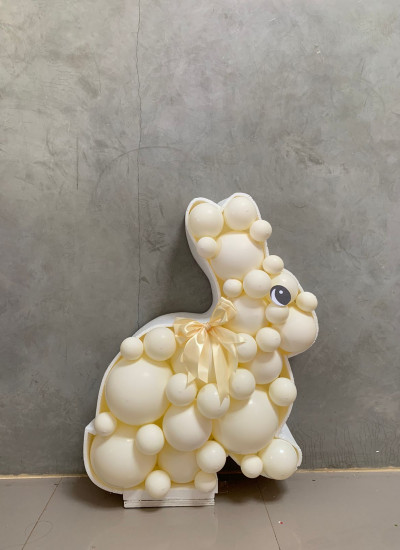 Rabbit Mosaic Balloon