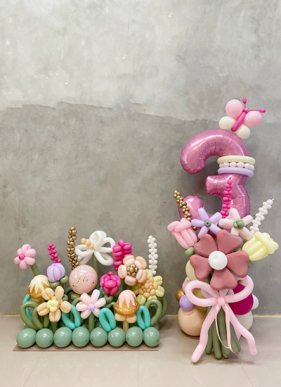 Configuration Mini Garden and Flower Number 