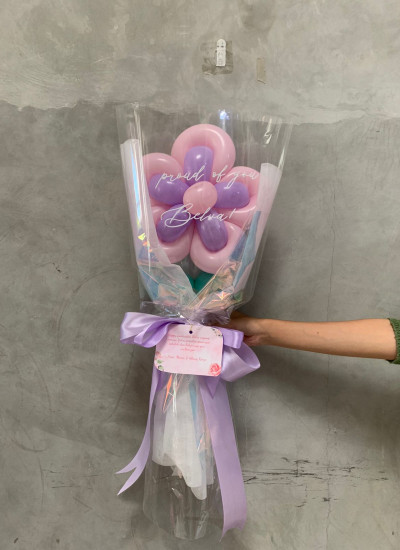 Double Daisy Flower with wrapping 